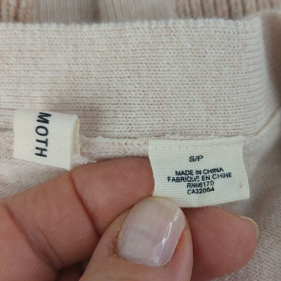 Moth Anthropologie Cardigan Sweater Size Small - Picture 9 of 15